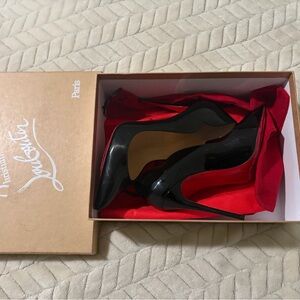 Christian Louboutin Glossy Black Heels